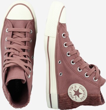 CONVERSE Magas szárú sportcipők 'Chuck Taylor All Star Cozy Utility' - barna