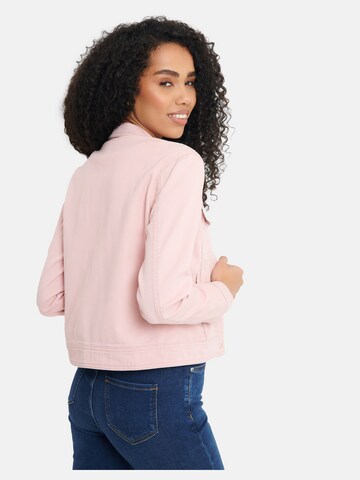 Threadbare Prehodna jakna 'Rome' | roza barva