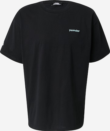 Pacemaker Shirt 'TRIPLE PACE' in Zwart: voorkant
