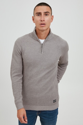 11 Project Sweater 'Stefanos' in Grey: front