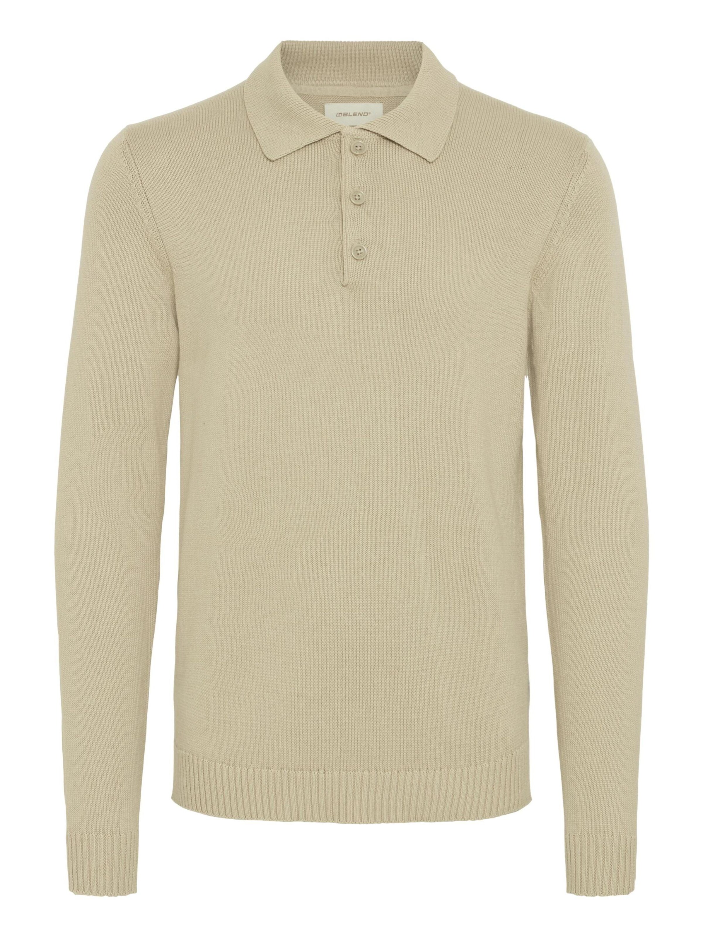 BLEND - Jersey ' BHDENO ' en beige: frente