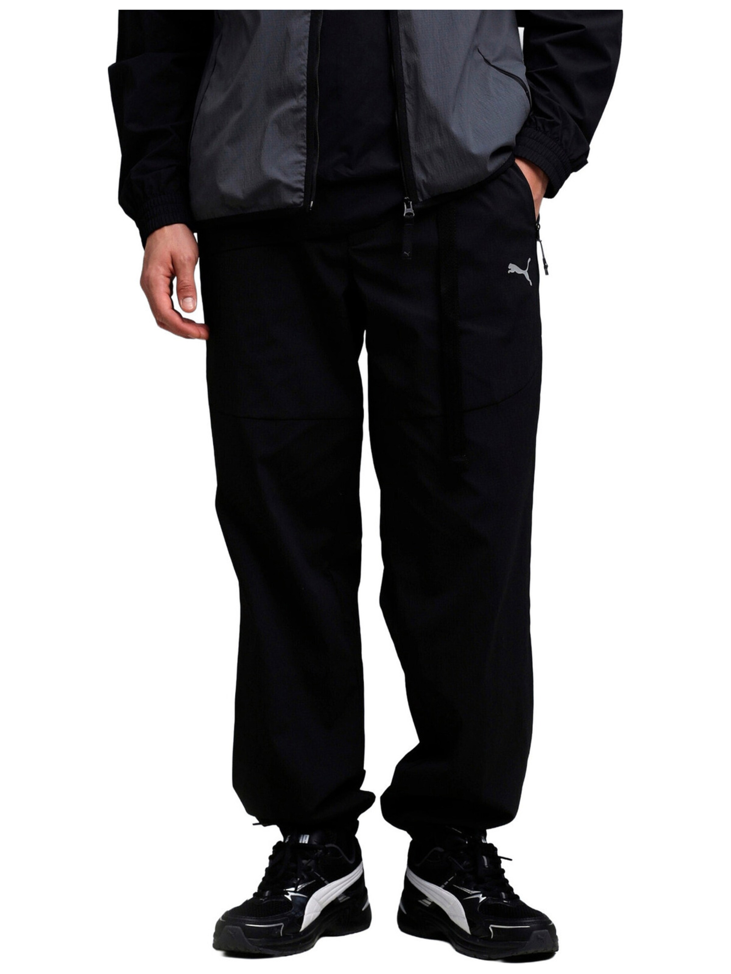 PUMA - regular Pantalón deportivo en negro