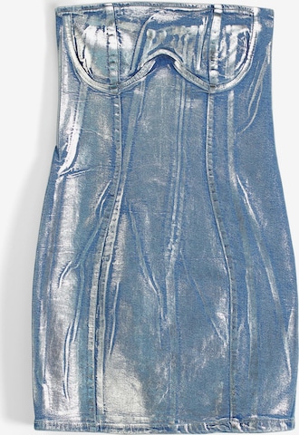 Bershka Dress in Blue: front