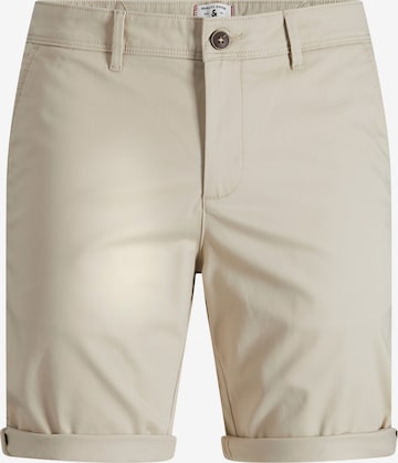 JACK & JONES - Calças chino 'Bowie' em bege: frente