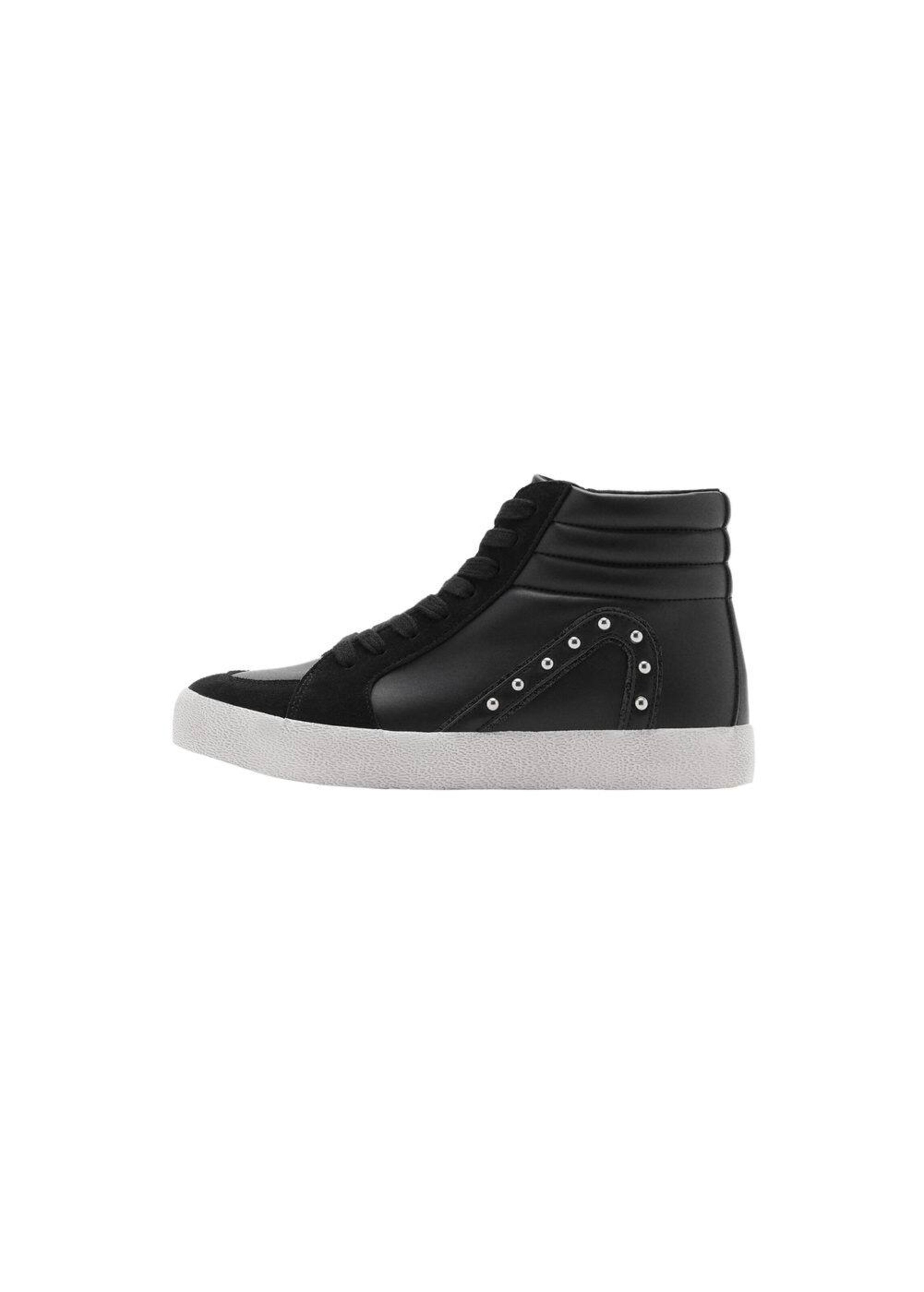 MANGO TEEN High-Top Sneakers 'Rita' in Black: front