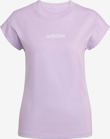 lillā ADIDAS SPORTSWEAR Sporta krekls 'Essentials': no priekšpuses