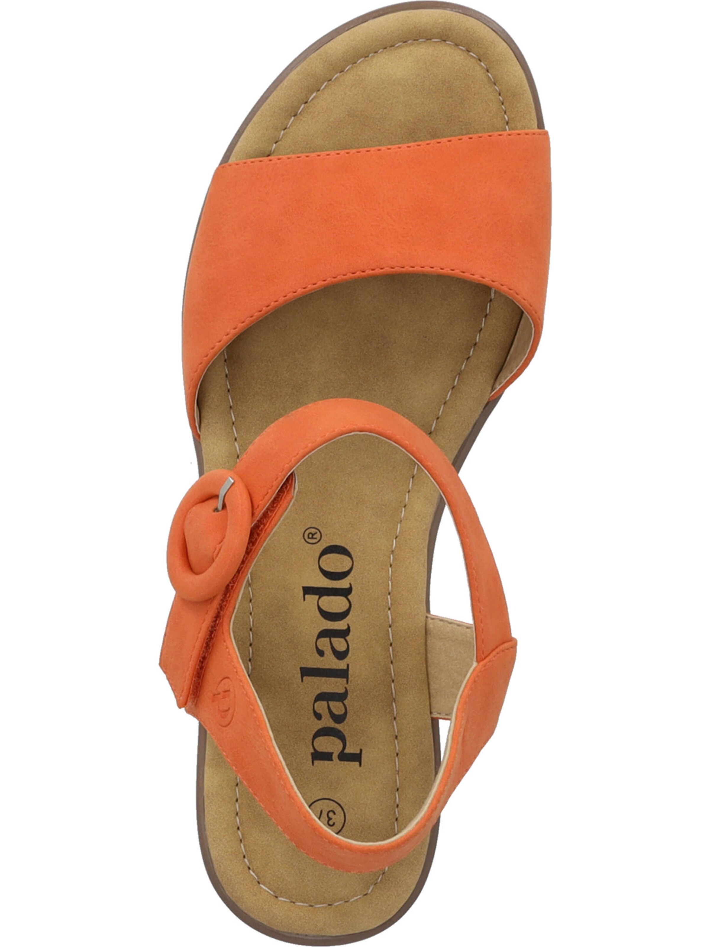 Palado Sandalen met riem 'Helys' in Geel