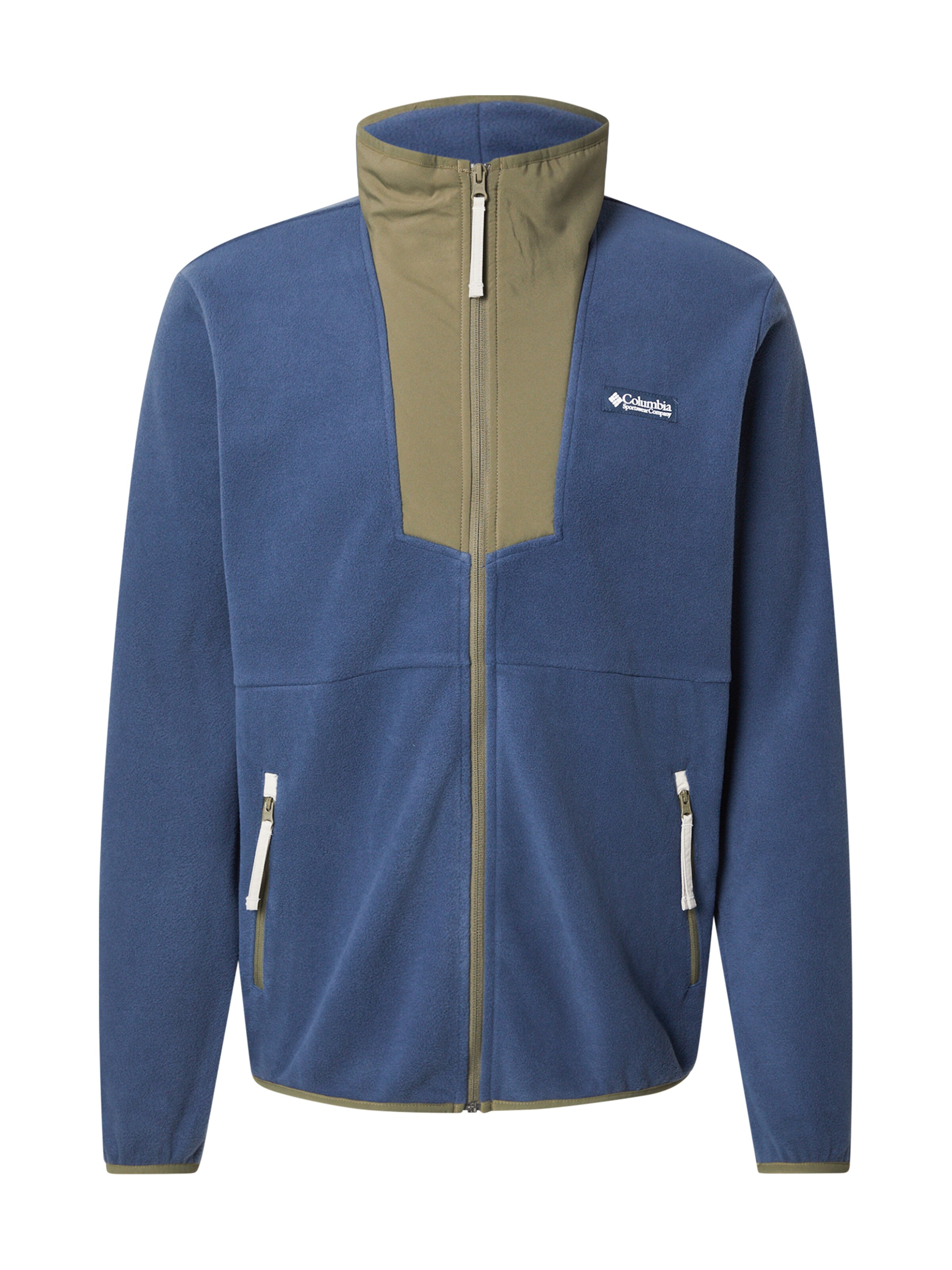 COLUMBIA Veste en polaire fonctionnelle 'Sequoia Grove' en saphir / kaki, Vue avec produit