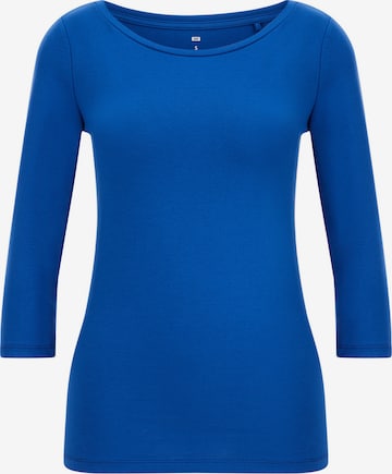 T-shirt WE Fashion en bleu : devant