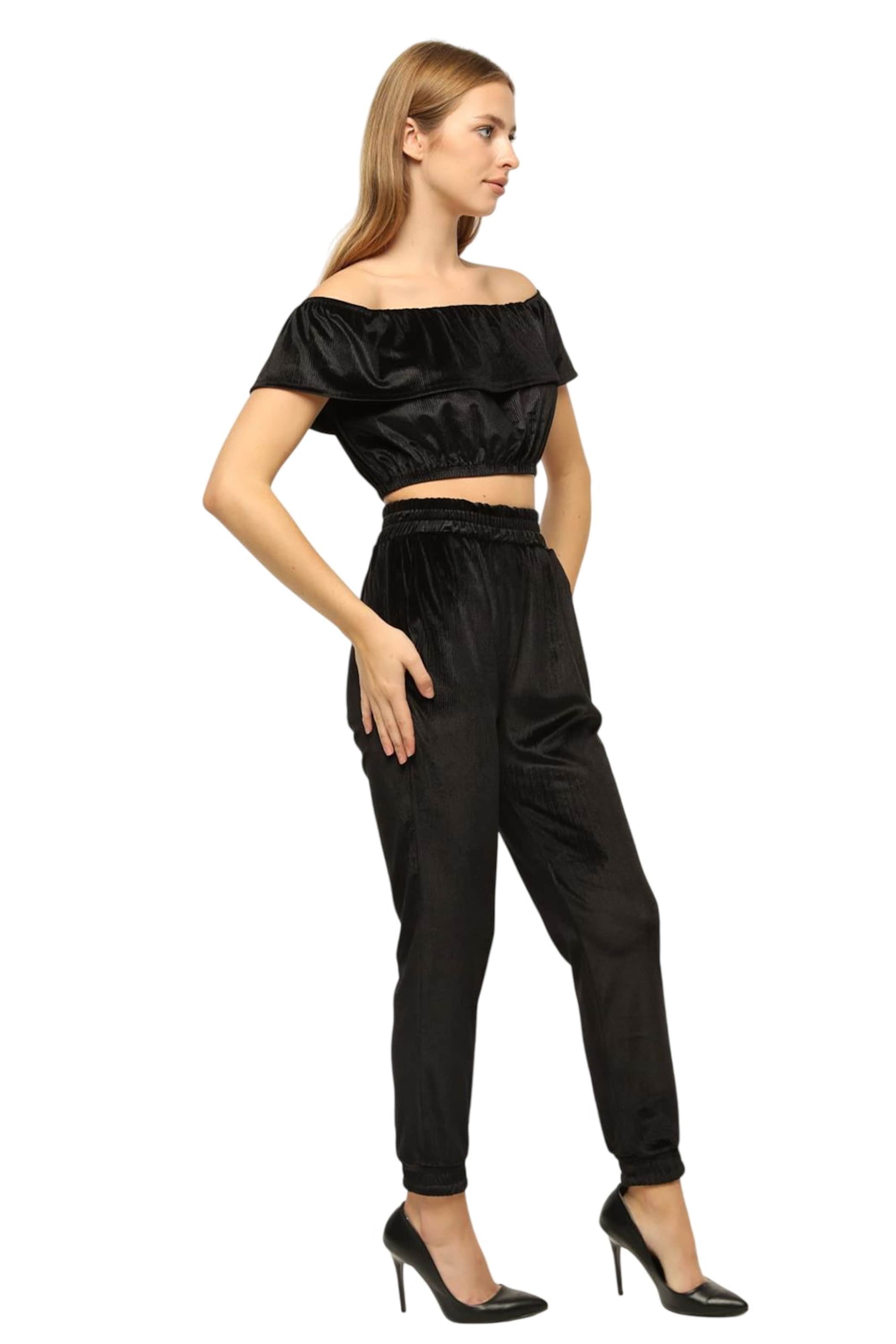 HOME STORE Bluse in Schwarz