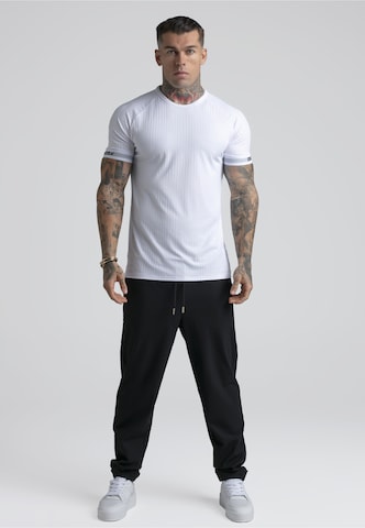 T-Shirt SikSilk en blanc
