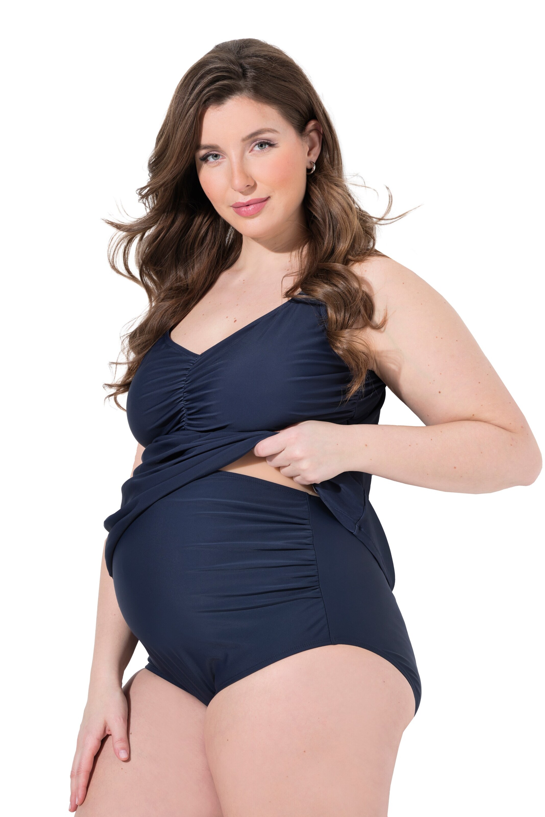 Ulla Popken Bikinibroek in Blauw