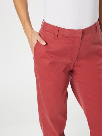 ESPRIT Normální Chino kalhoty – oranžová