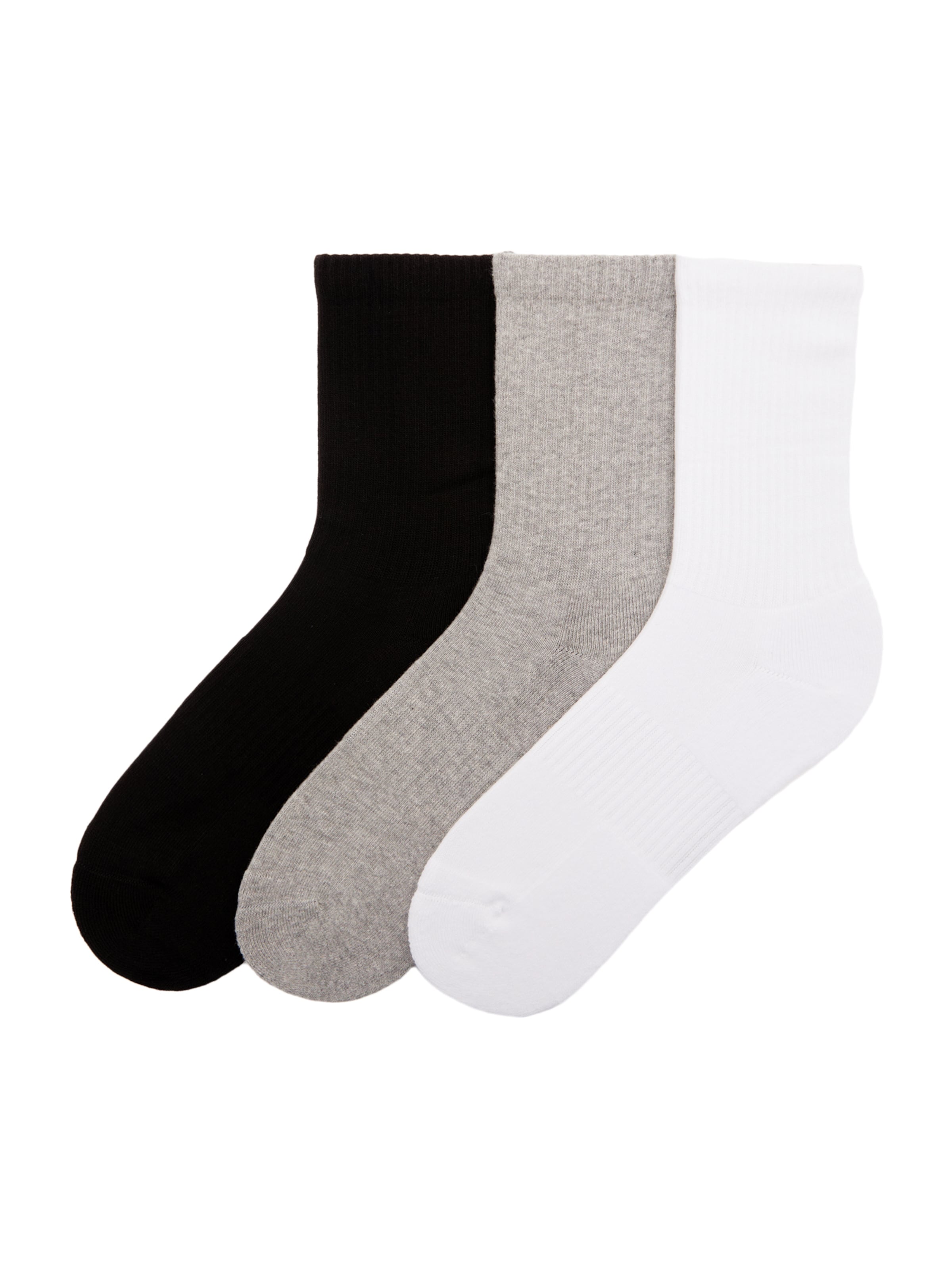Chaussettes Pull&Bear en gris : devant