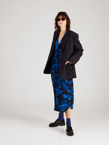 COMMA Jurk in Blauw