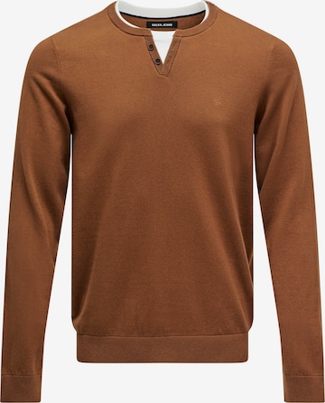 Salsa Jeans Pullover in Braun: Vorderseite