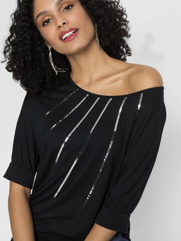 Tricou de la bonprix pe negru