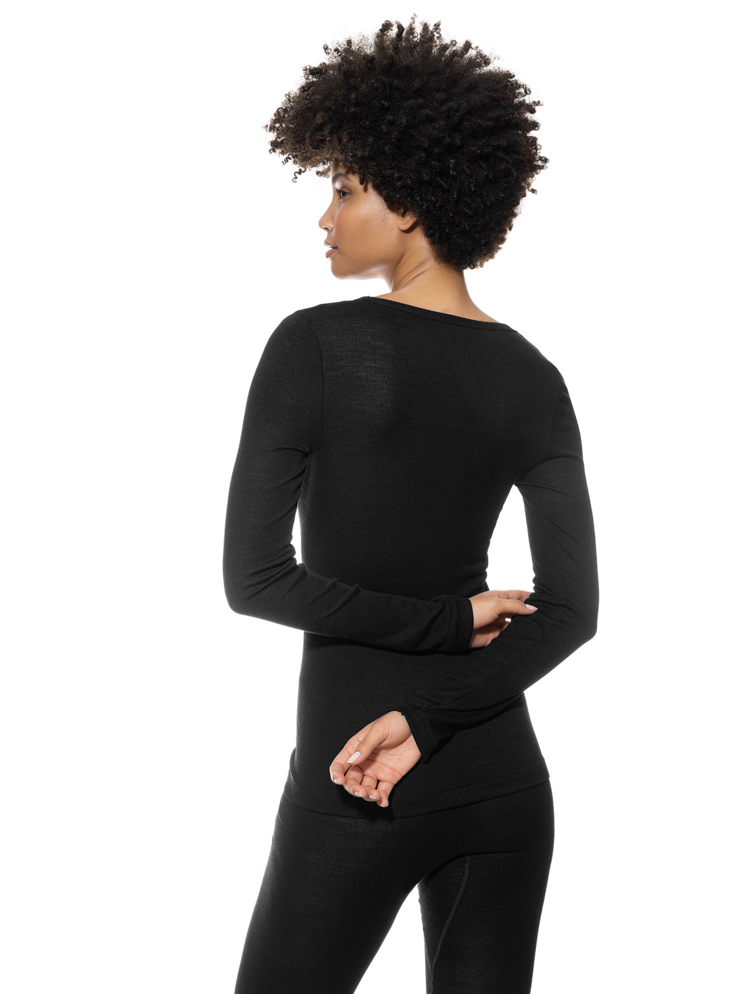 Mey Shirt in Schwarz