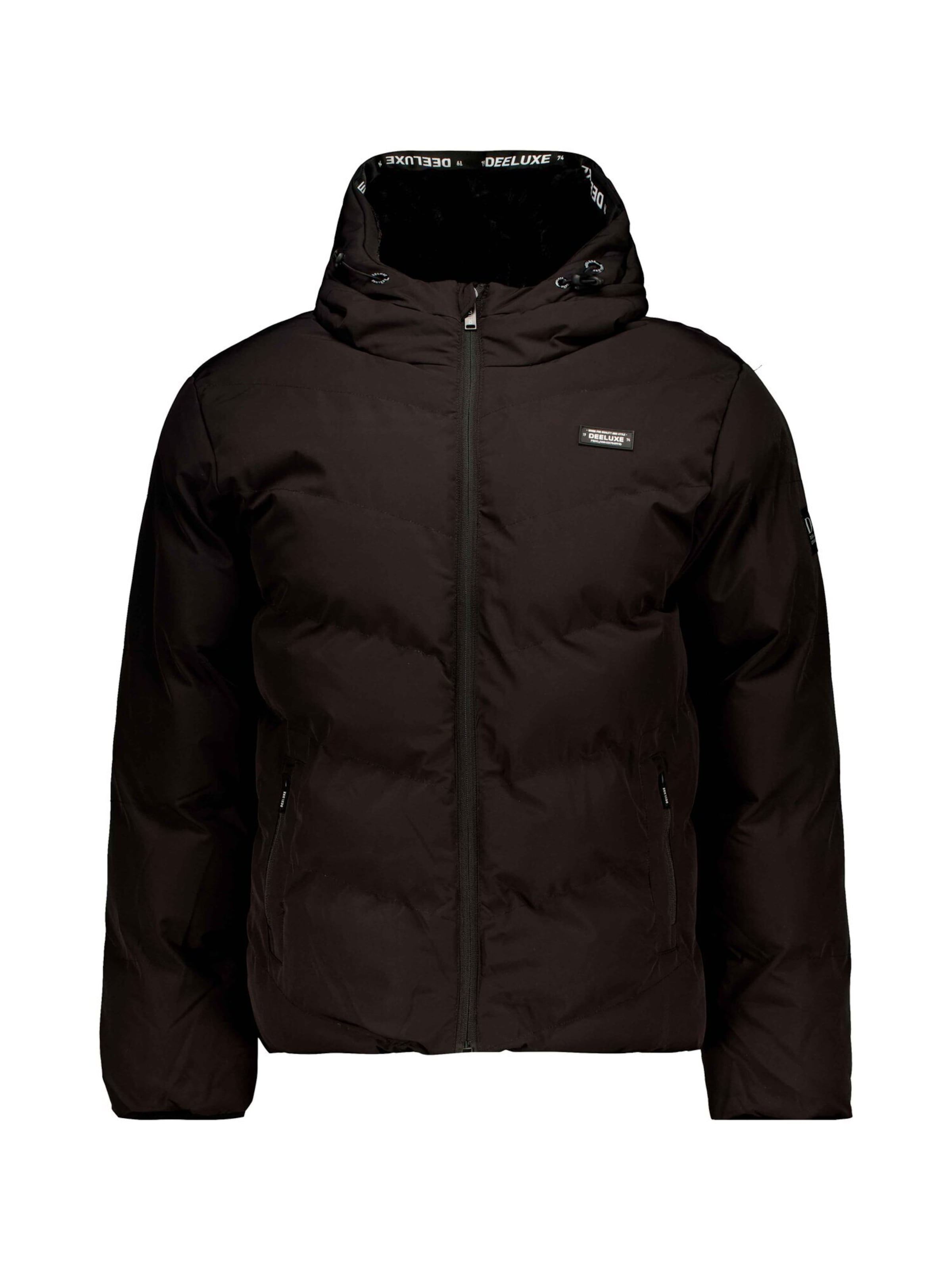 Veste d’hiver 'Interest' Deeluxe en noir : devant