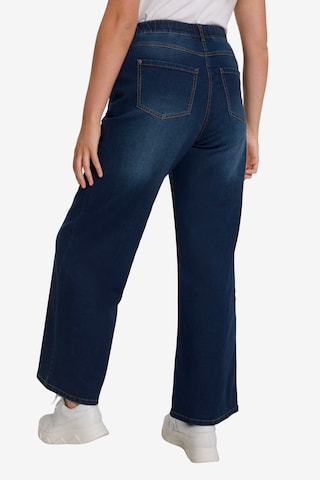 Ulla Popken Wide leg Jeans in Blauw