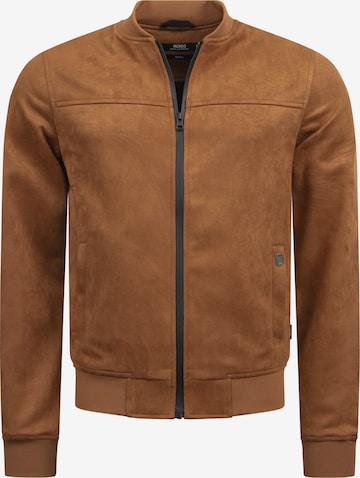 INDICODE JEANS Between-Season Jacket 'Ibon' in Brown: front