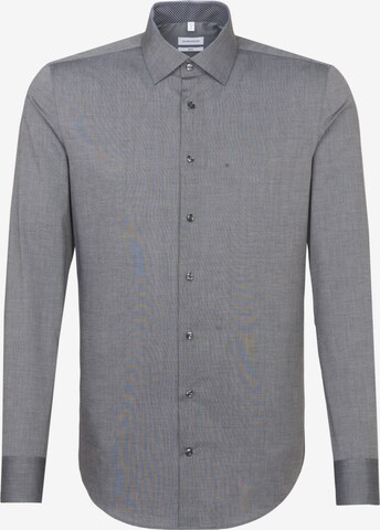 Chemise business ' Slim ' SEIDENSTICKER en gris : devant