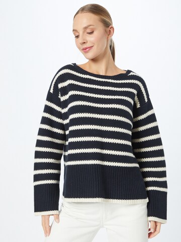 TOM TAILOR Sweater in Blue: front