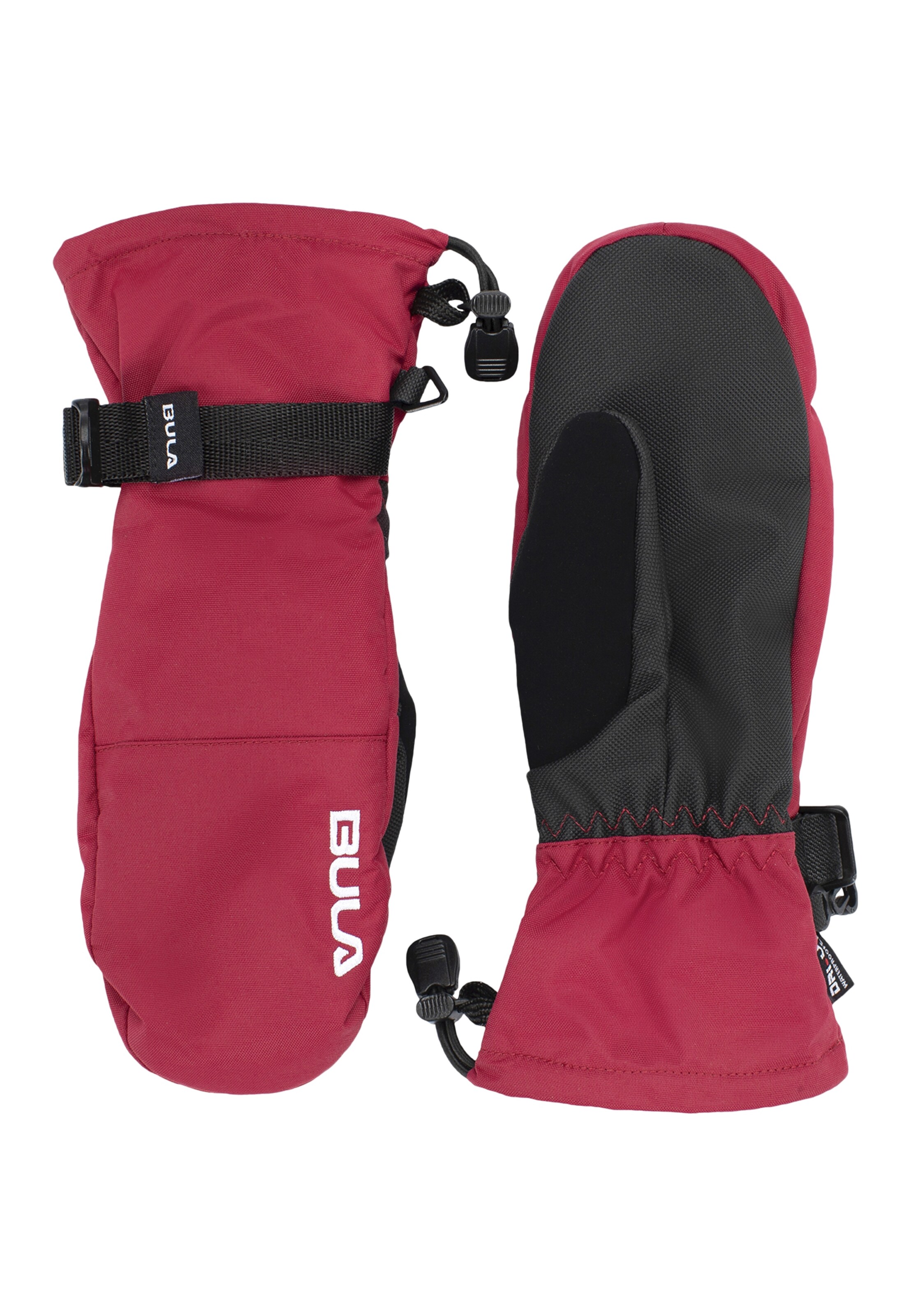 BULA Athletic Gloves in Red: front