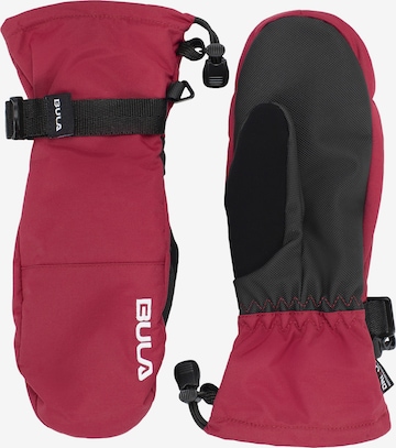 BULA Athletic Gloves in Red: front