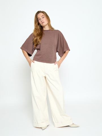 Haut 'Ricky' Peppercorn en marron