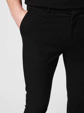 Les Deux Slim fit Chino trousers 'Como' in Black