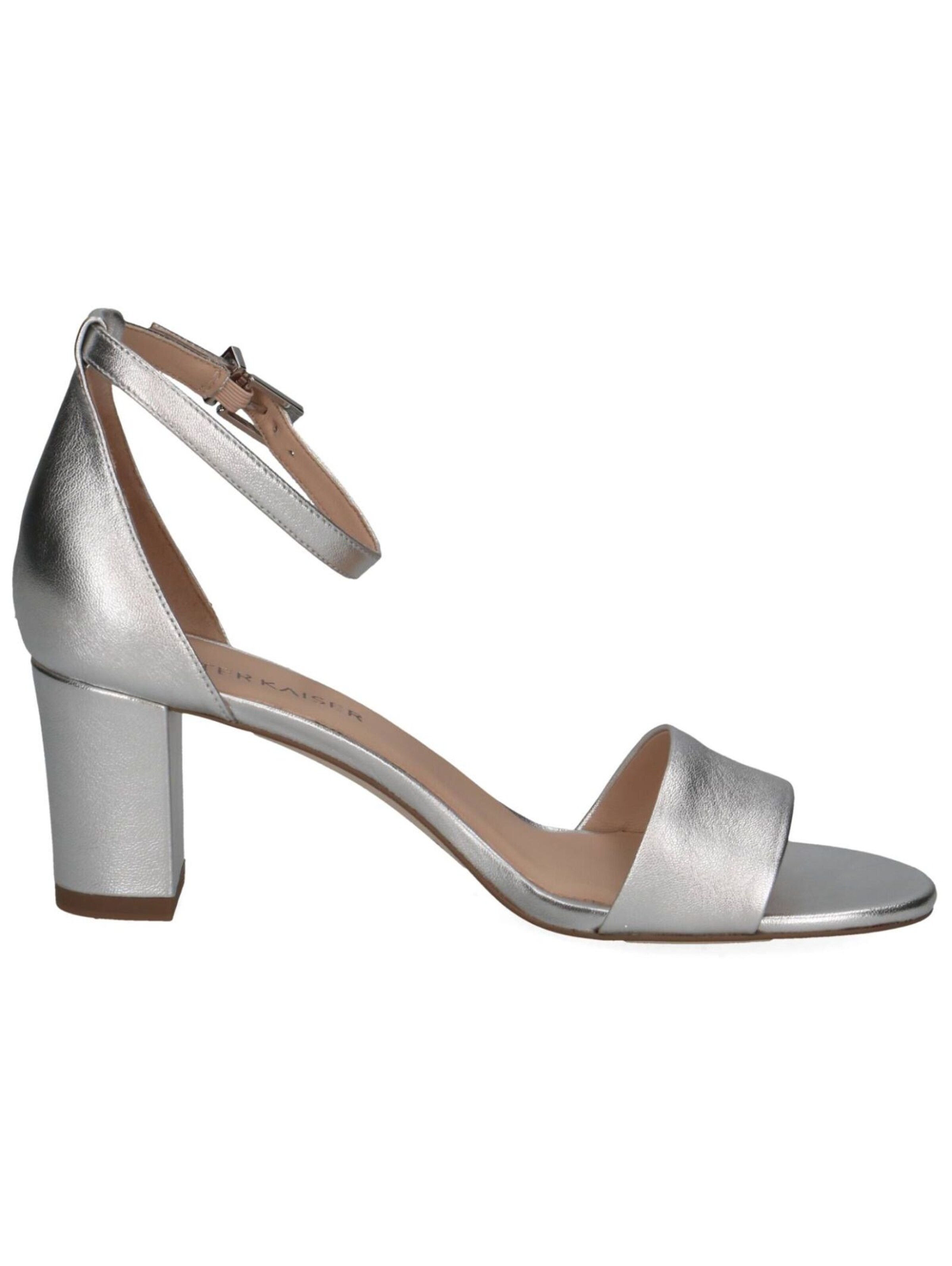 Sandales à lanières PETER KAISER en argent