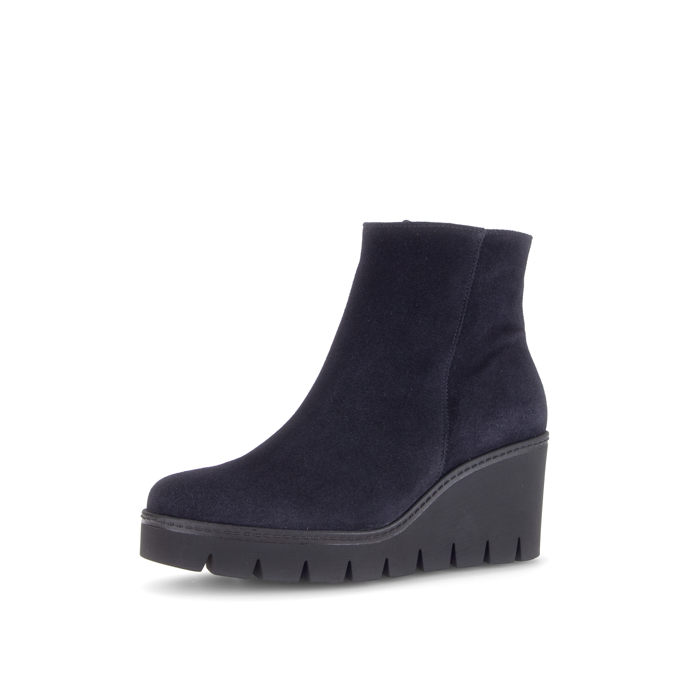 GABOR Ankle Boots in Blue: front