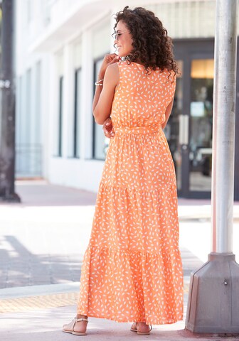 VIVANCE Summer dress in Orange