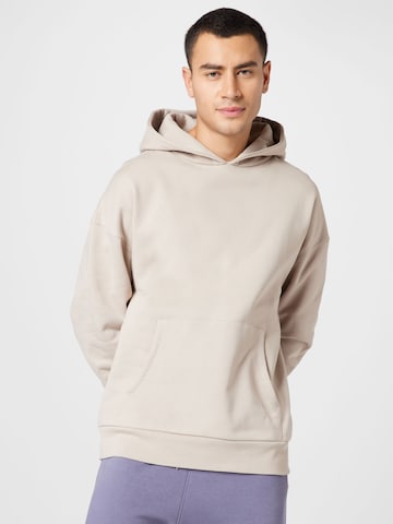 Kosta Williams x About You Hoodie in Beige: predná strana