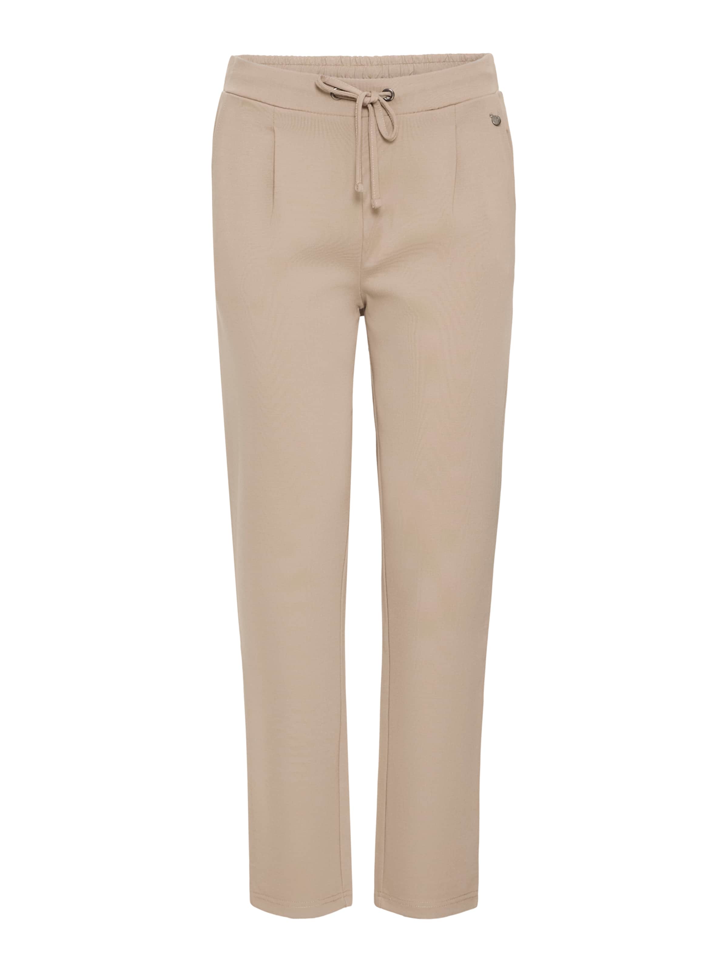 Fransa Bukser med lægfolder 'FRZASTRETCH 1' i taupe, Produktvisning