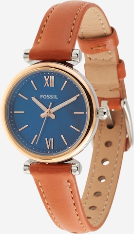 FOSSIL Аналоговые часы 'Carlie' в Синий: спереди