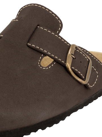 SUPERSOFT by Indigo Clogs 'Classic' in Braun