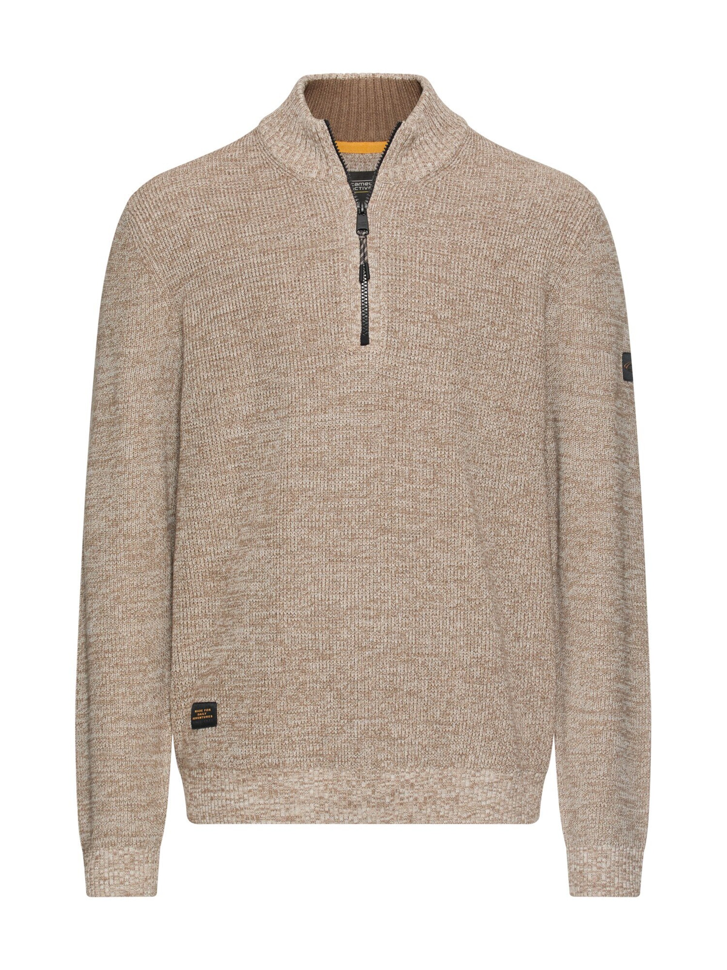 CAMEL ACTIVE Sweater in Beige: front