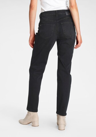 MAC Regular Jeans in Schwarz