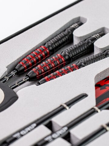 BULL'S Steeldarts ' Magma Dartpfeile 90% Tungsten Darts-Set Profi ' in Rot