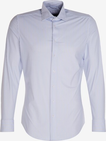 Coupe regular Chemise SEIDENSTICKER en bleu : devant