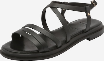 Bata Sandal in Black: front