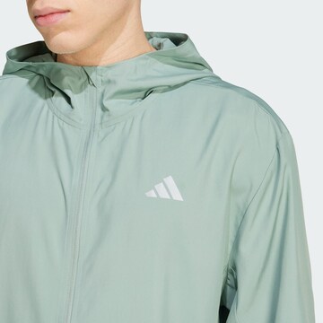 ADIDAS PERFORMANCE Athletic Jacket 'Run It' in Green