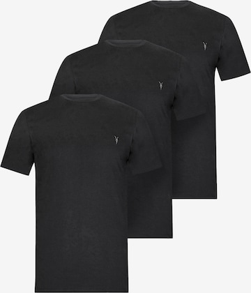 juoda AllSaints Marškinėliai: priekis