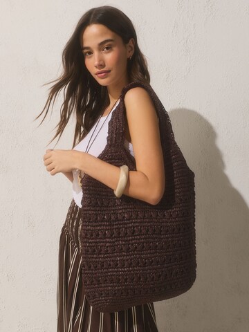 Next Shopper in Braun: Vorderseite