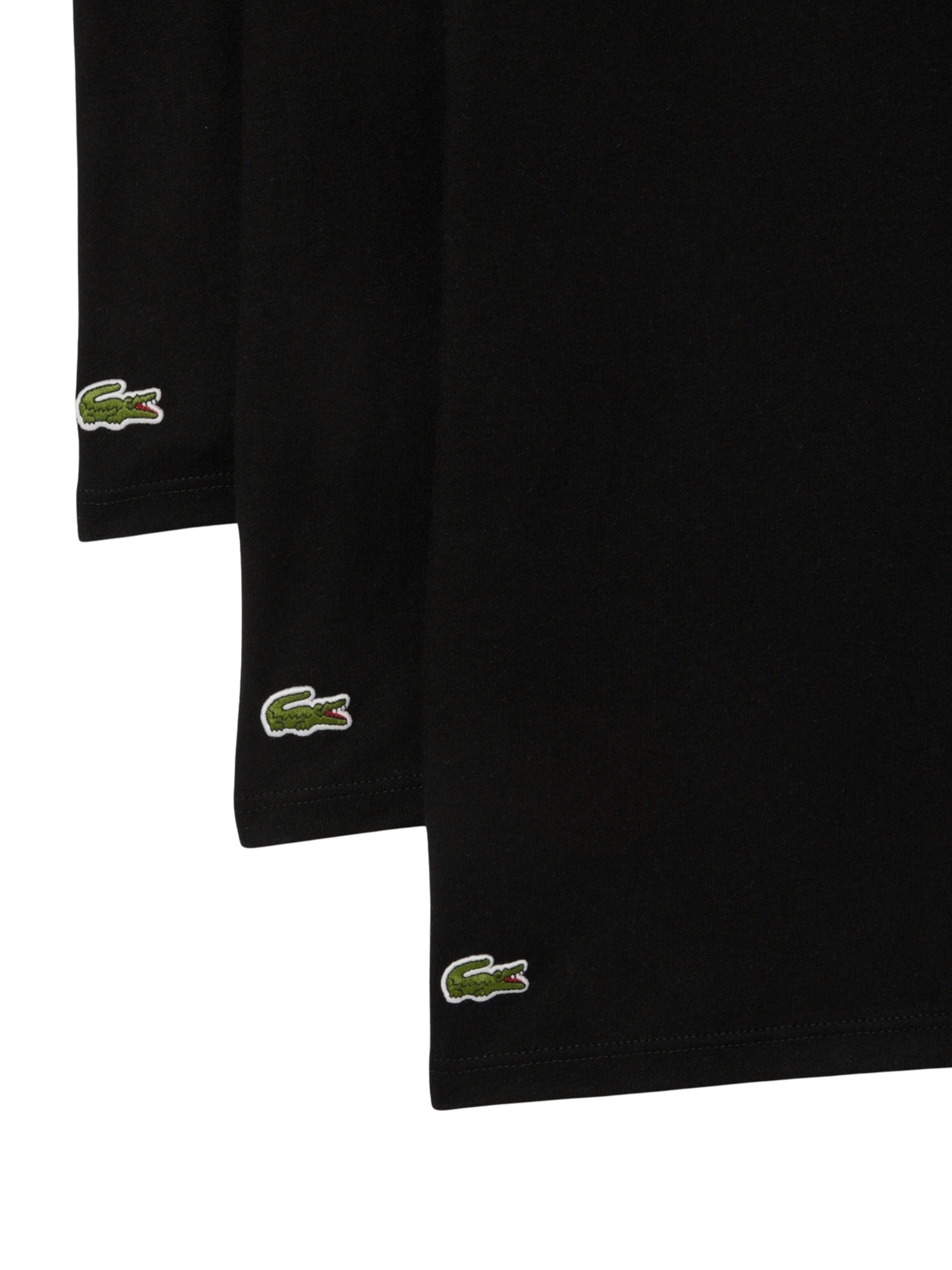 T-Shirt LACOSTE en noir