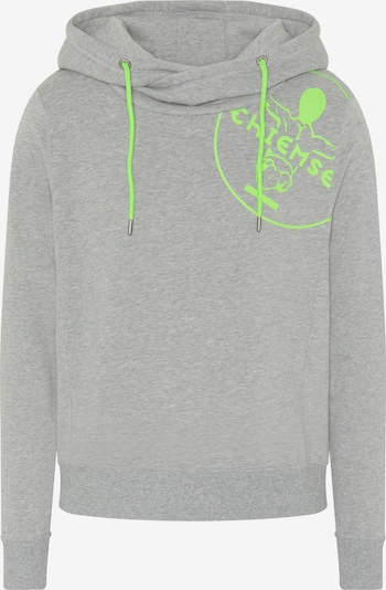 CHIEMSEE Sweatshirt in Light grey / Lime, Item view