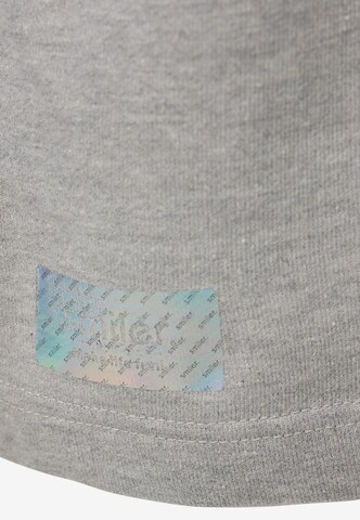 smiler. Sweatshirt 'Nippy' in Grey