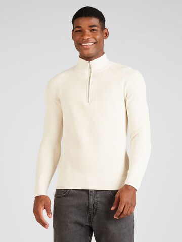 s.Oliver Sweater in Beige: front